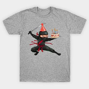 Ninja style Birthday Celebration T-Shirt